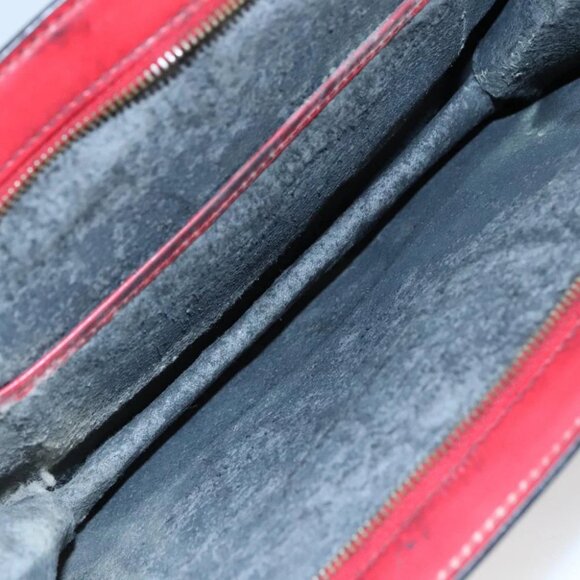 LOUIS VUITTON Epi Trousse Crete Clutch Bag Red M48407 LV Auth 108169 - Picture 4 of 16